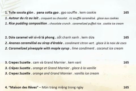 TRÁNG MIỆNG / DESSERT